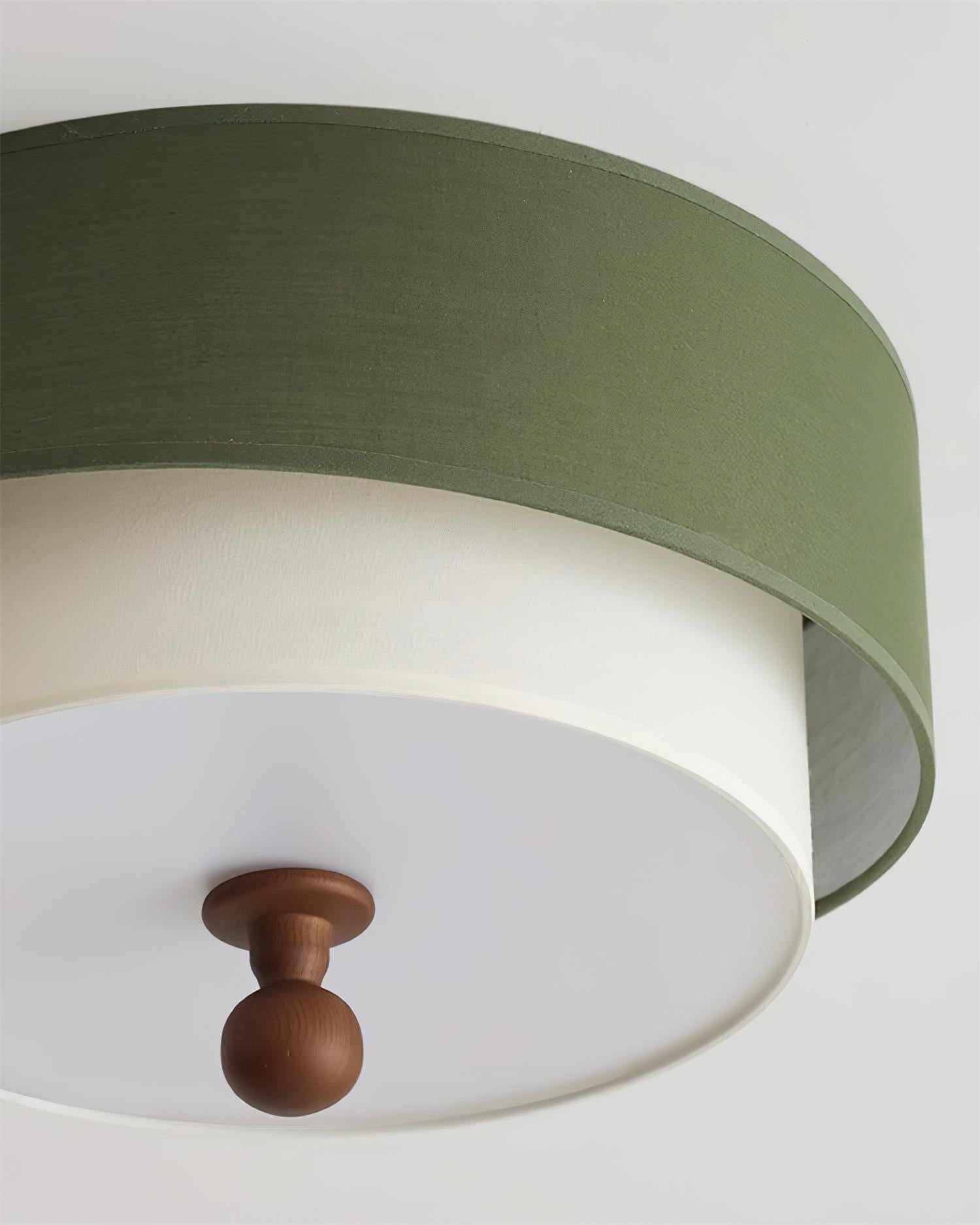 Olten Lampe Plafonnier Tambour Superposé