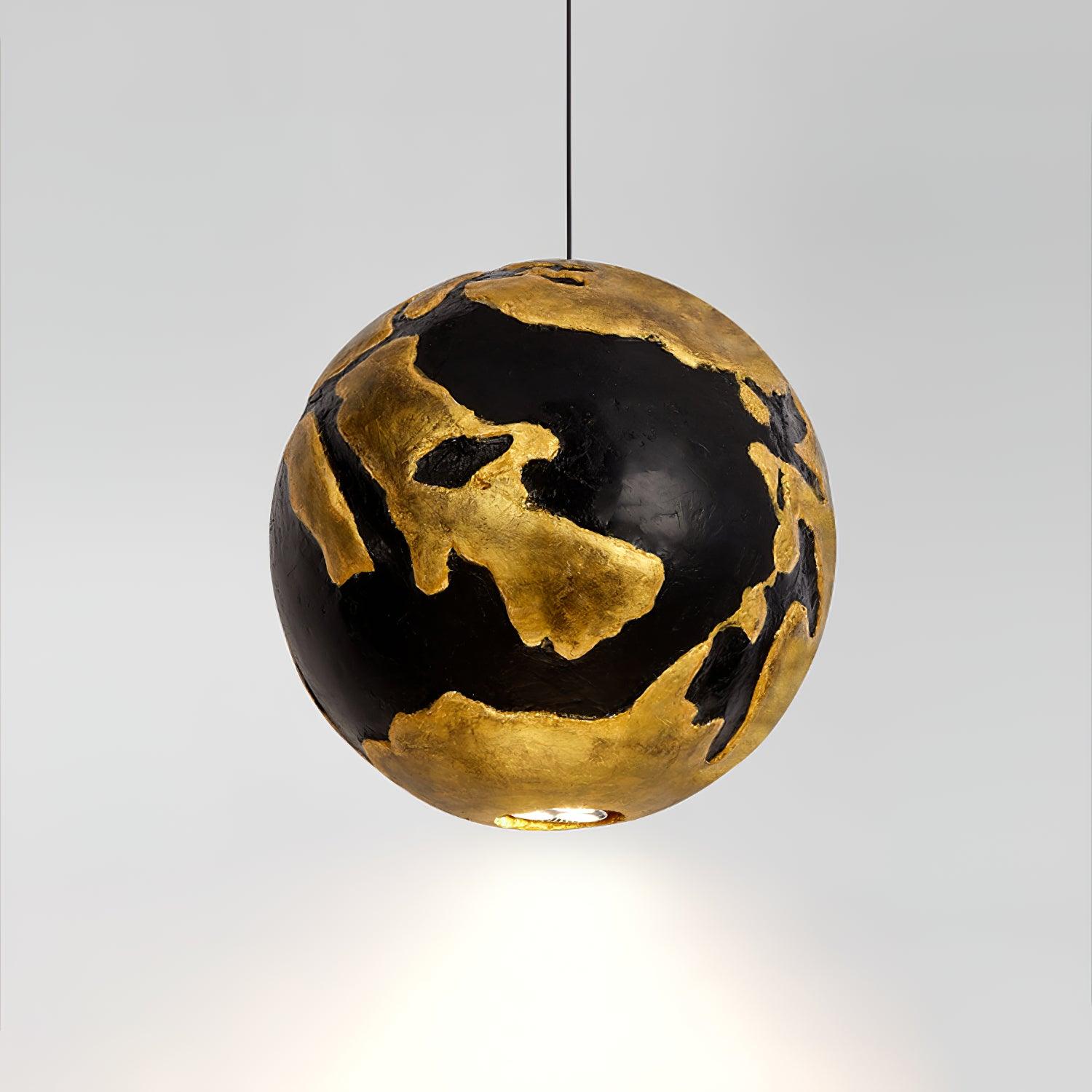 Alzorila Lampe Suspendue Art Nordique Moderne en Composite