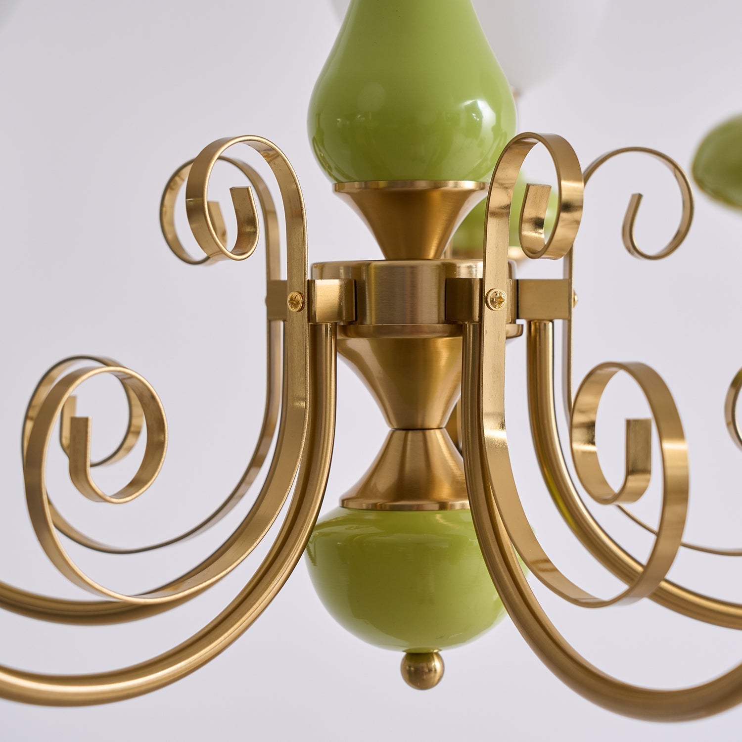 Evsolia Lustre en Verre Onyx Nordique Haut de Gamme