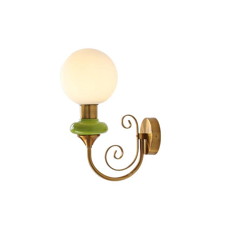 Velin Lustra Applique Murale Laiton