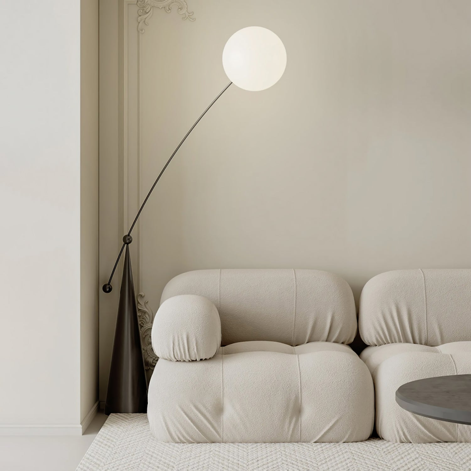 Ortalil Lampadaire Arc Moderne