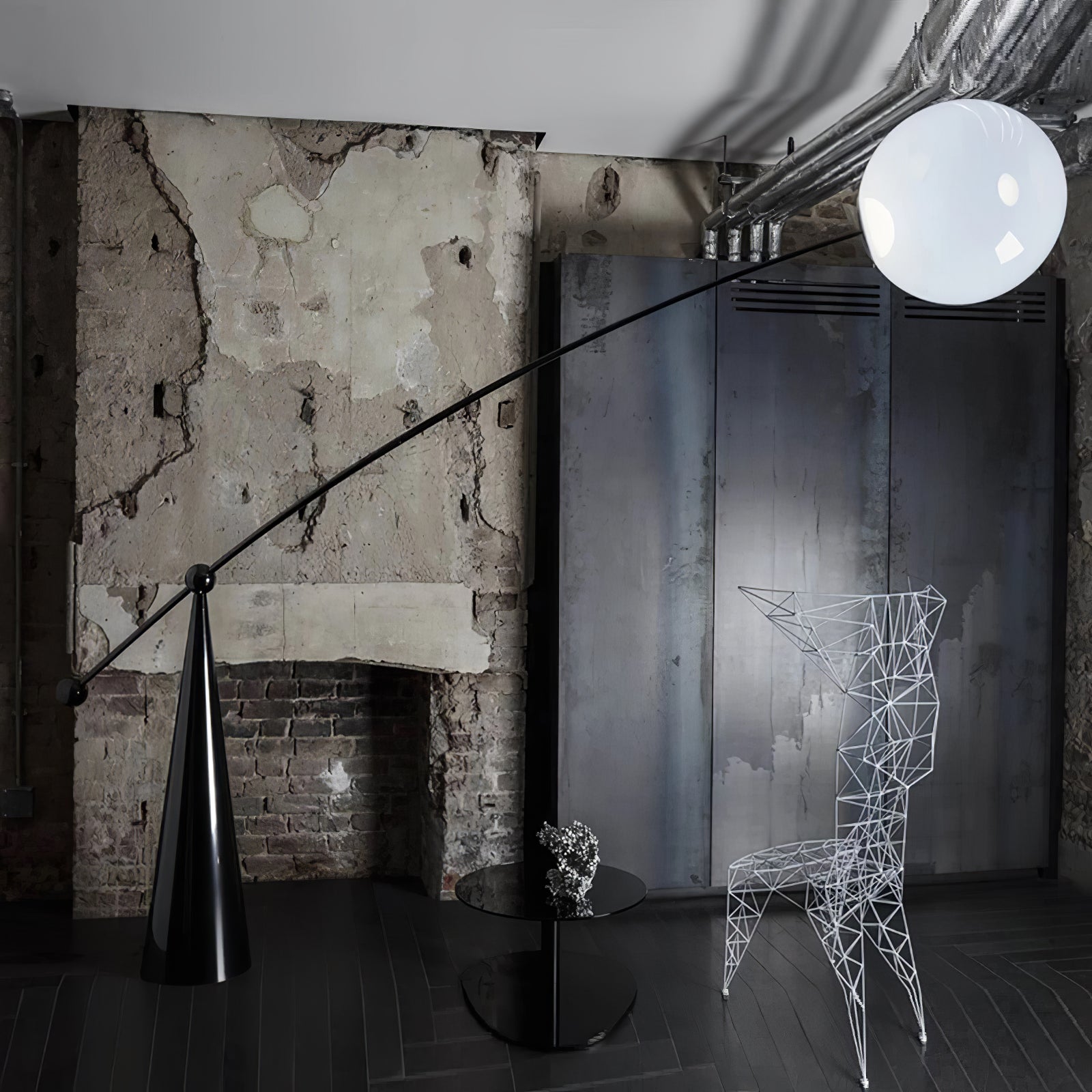 Ortalil Lampadaire Arc Moderne