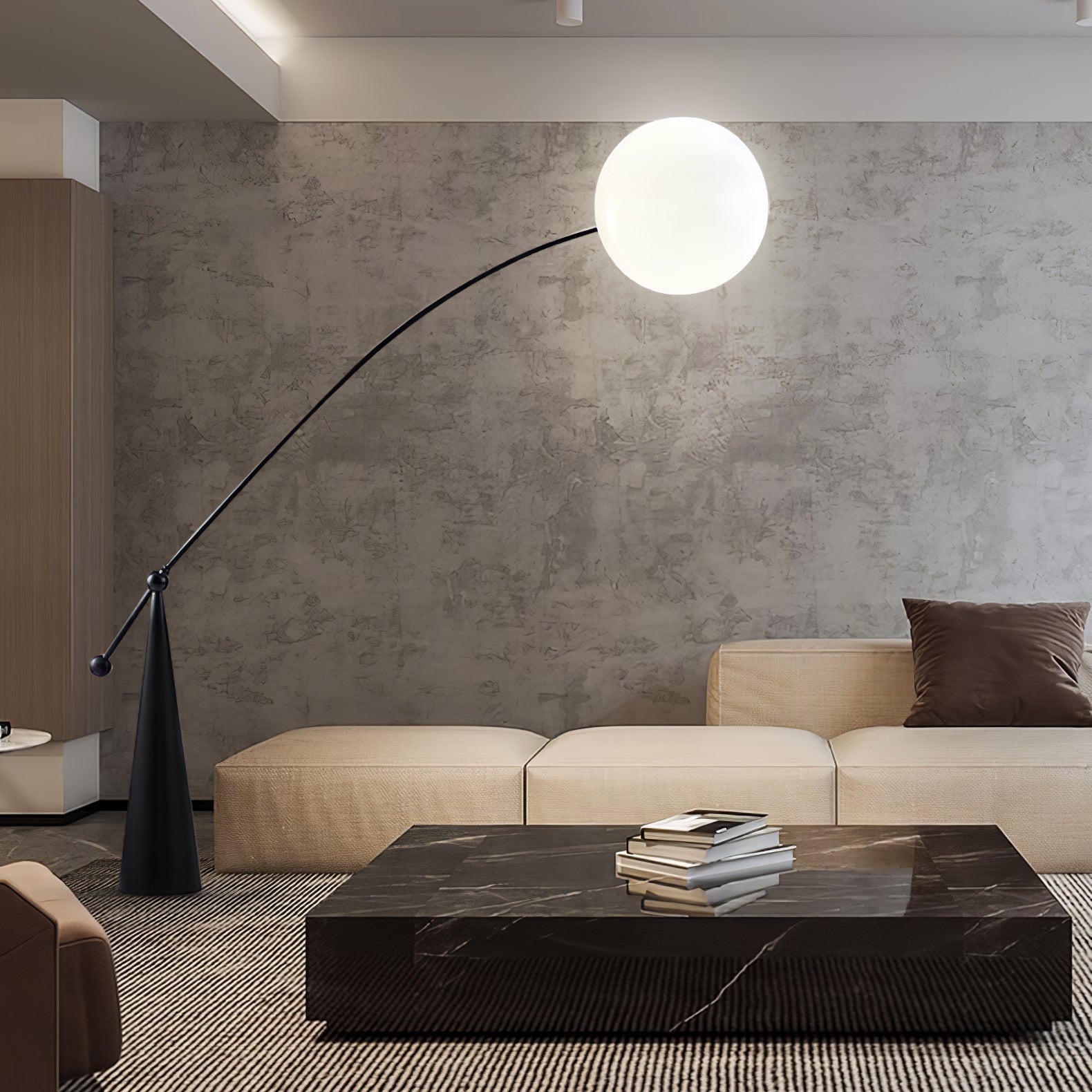 Ortalil Lampadaire Arc Moderne