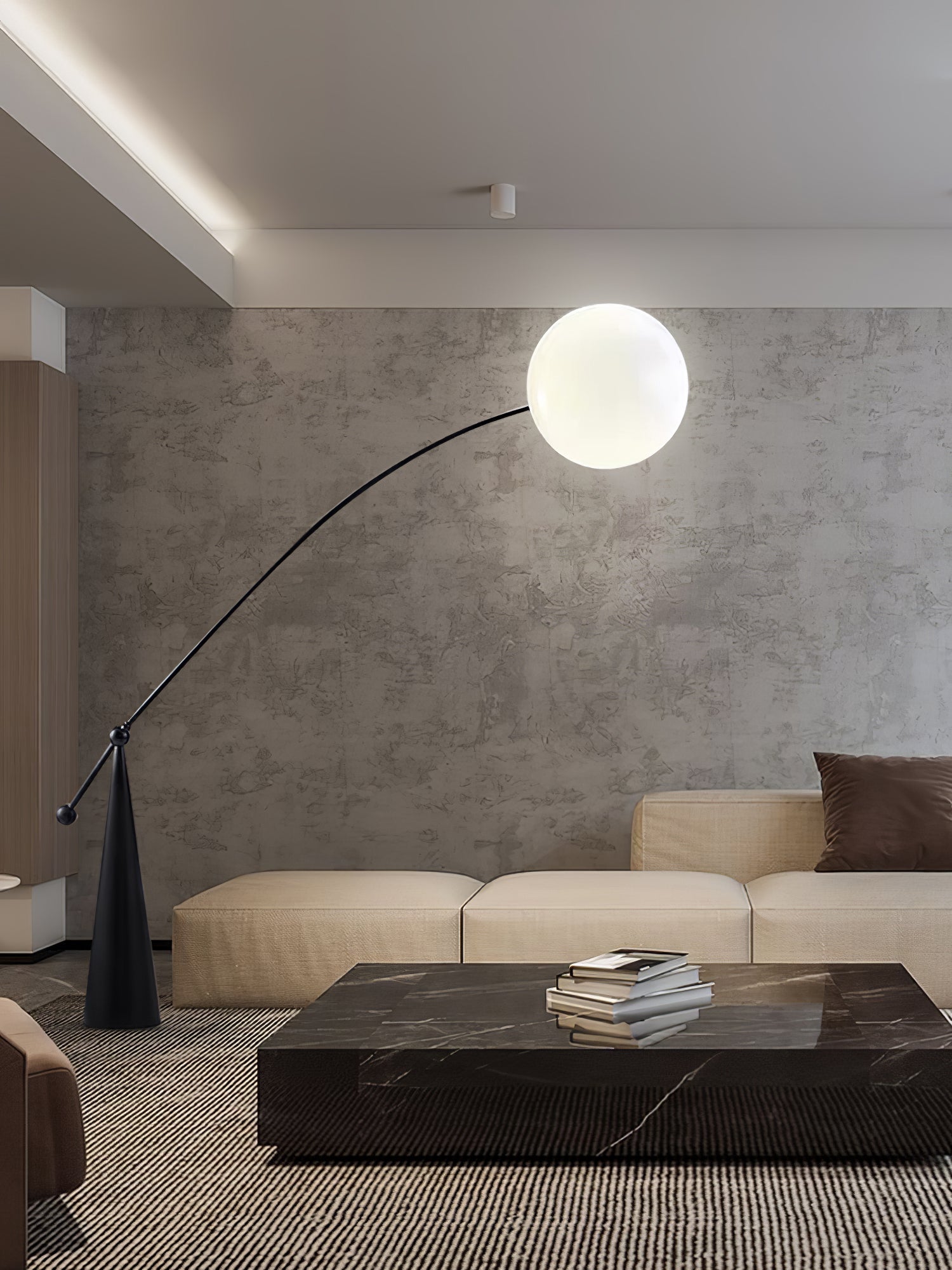 Ortalil Lampadaire Arc Moderne