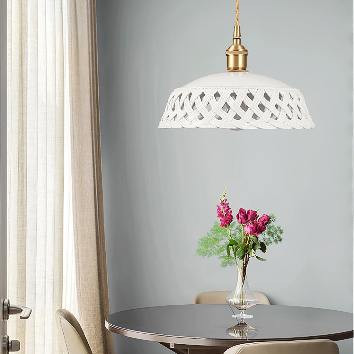 Orlenis Céramique Douillet Pendentif Lampe