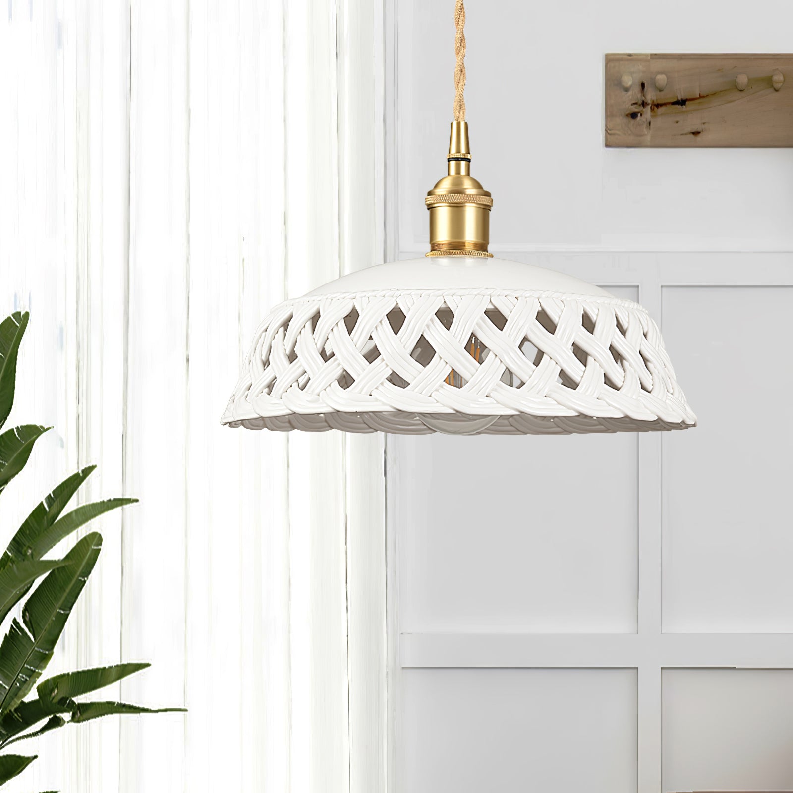 Orlenis Céramique Douillet Pendentif Lampe