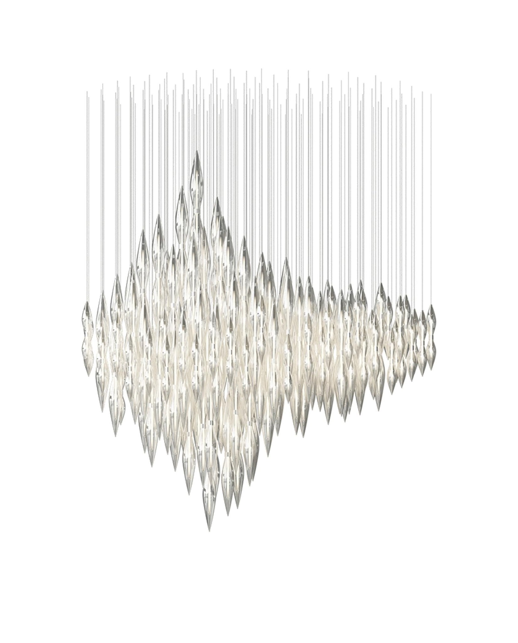 Oloren Lustre Cristal Prismatique Luxe