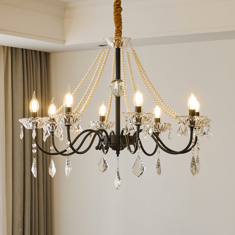 Nymiran Lustre Classique Postmoderne de Luxe en Cristal