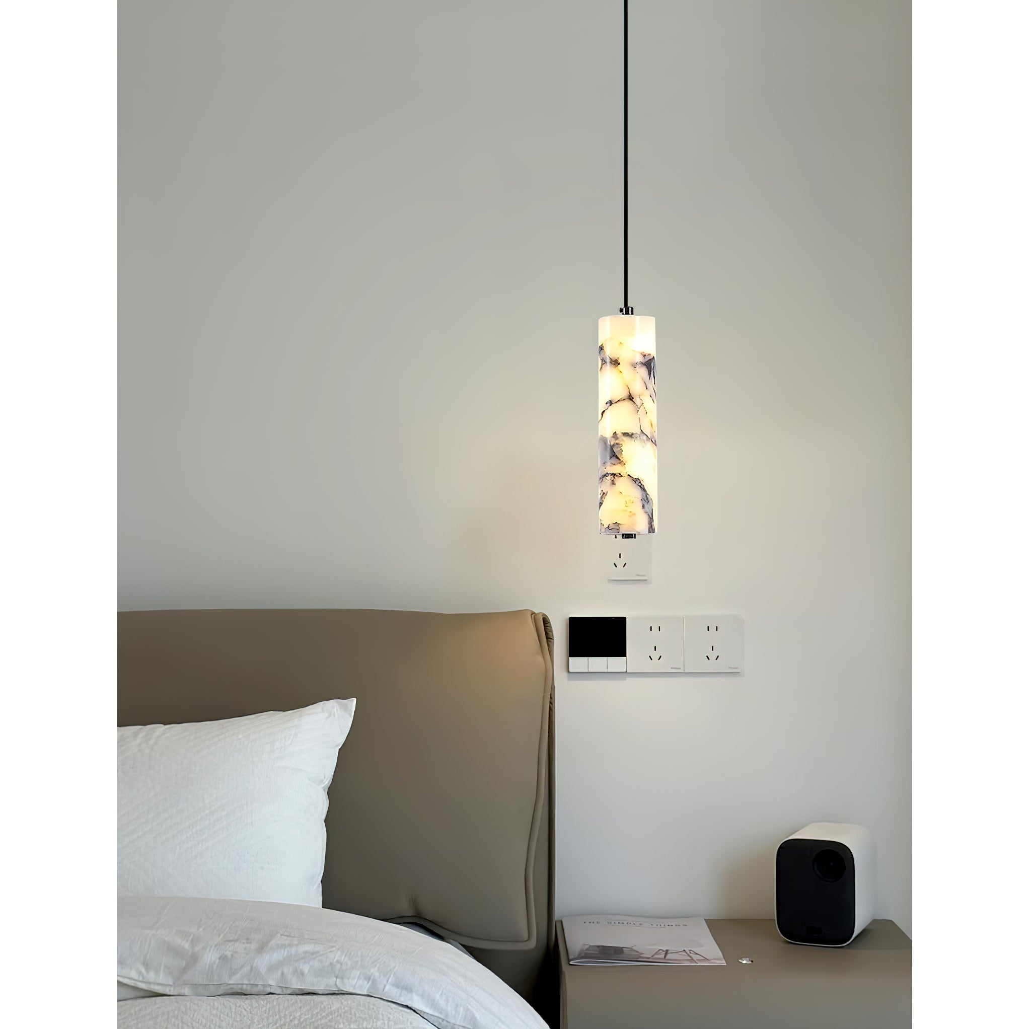 Sysilan Suspension Moderne Minimaliste en Marbre