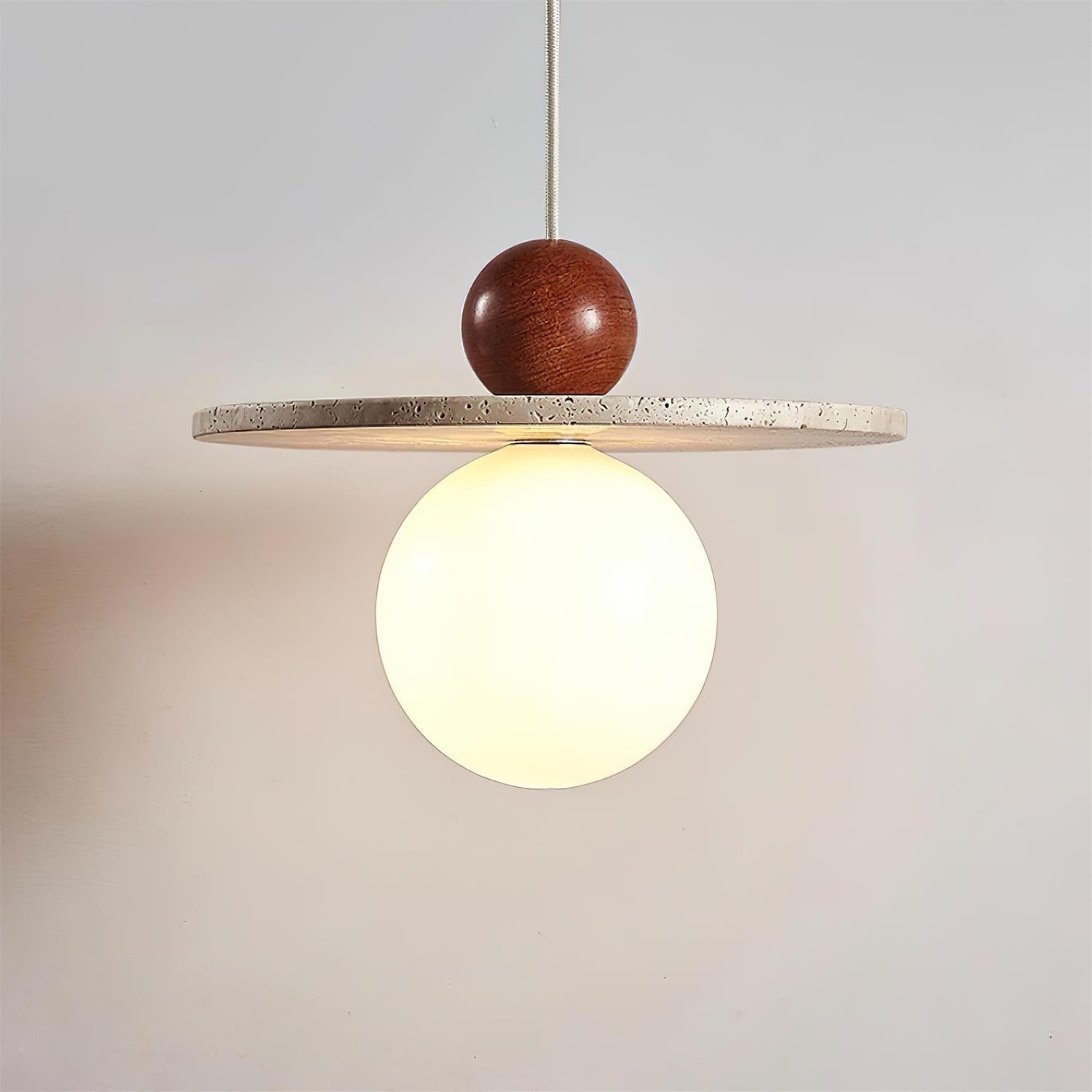 Marcio Suspension en Travertin
