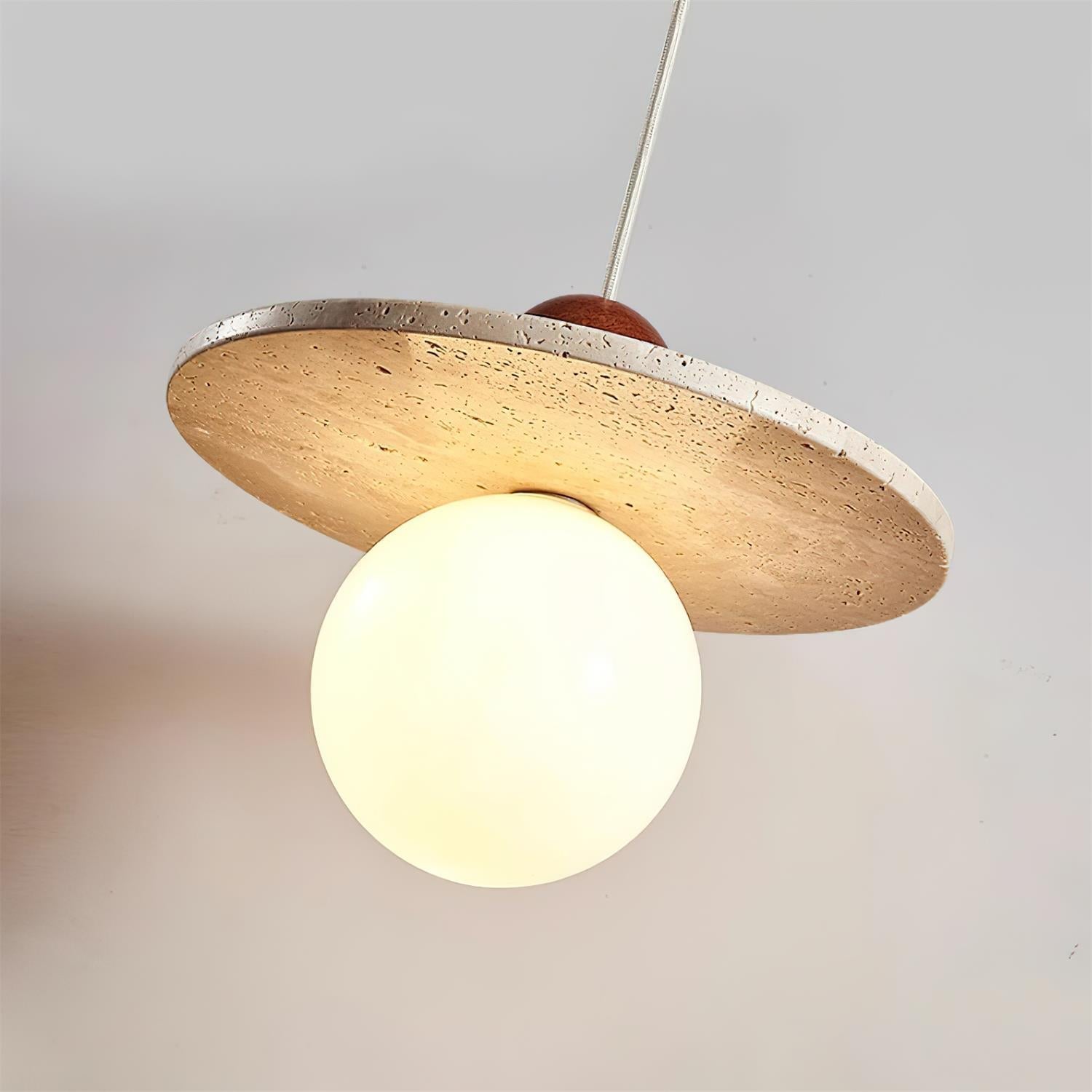 Marcio Suspension en Travertin