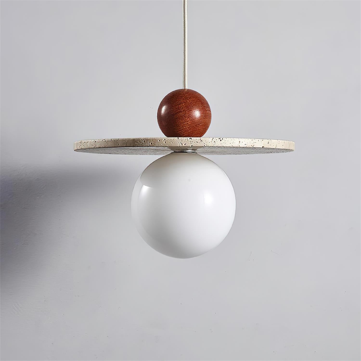 Marcio Suspension en Travertin