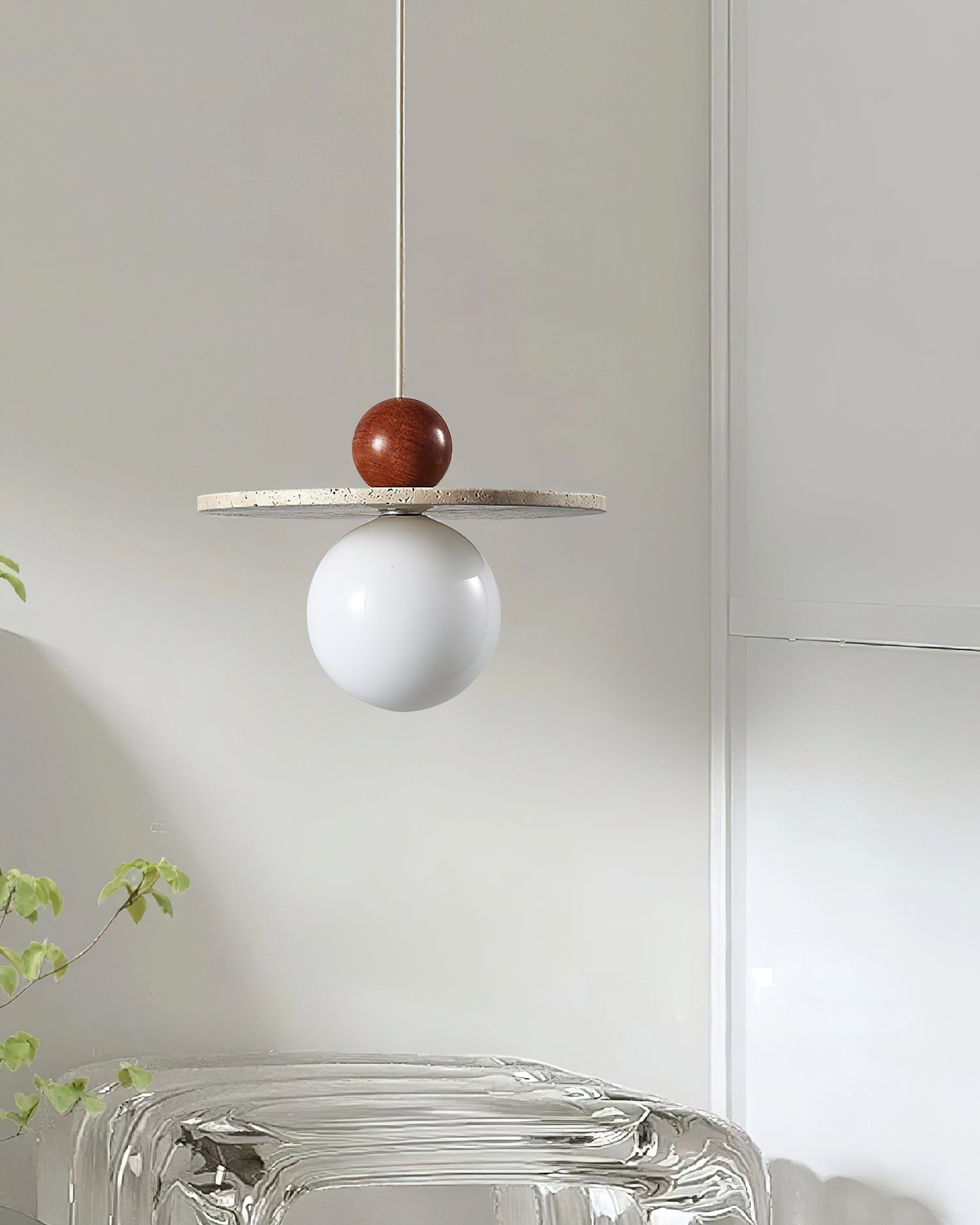 Marcio Suspension en Travertin