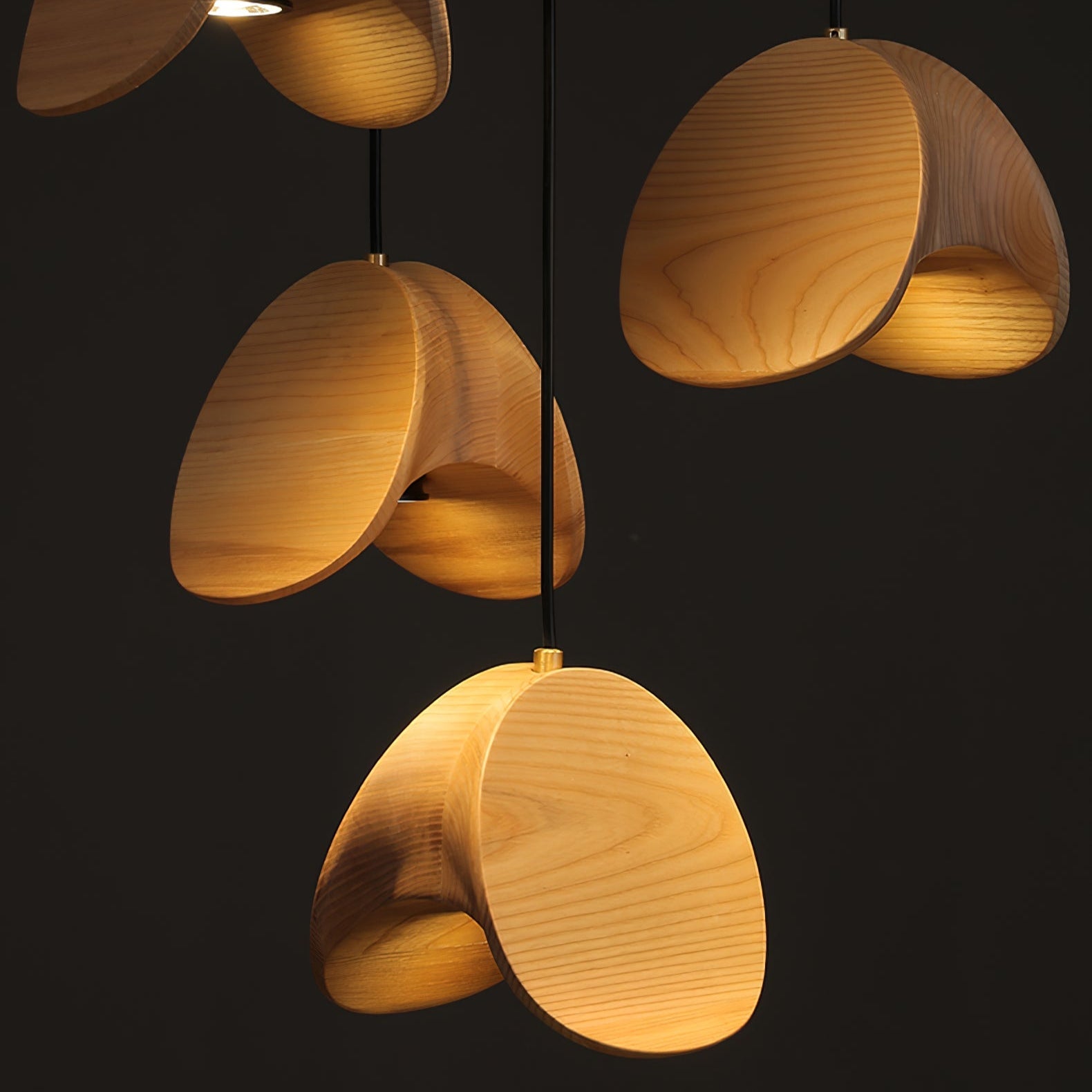 Tavro Suspension en Bois Minimaliste