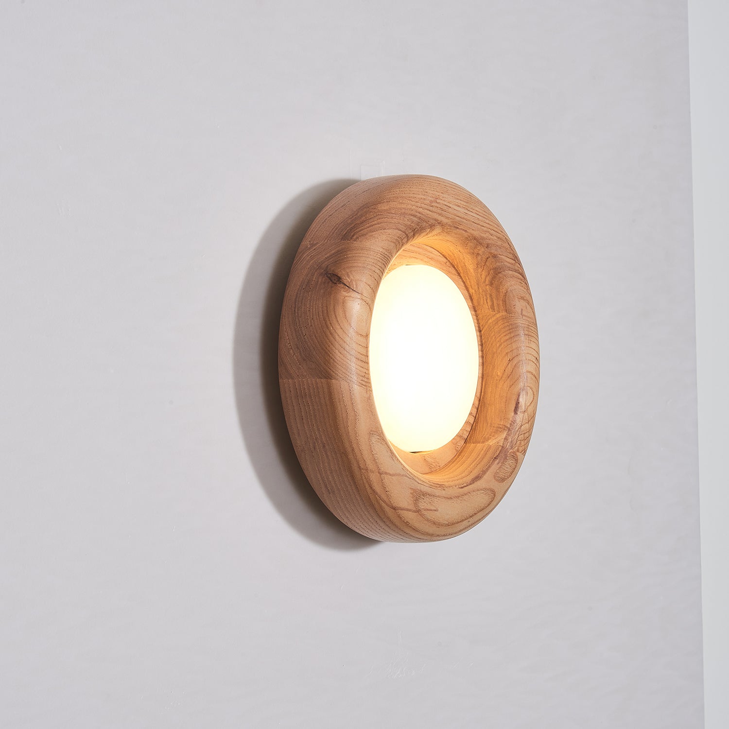 Lustra Lampe Murale Cadre en Bois Acrylique Lumineux