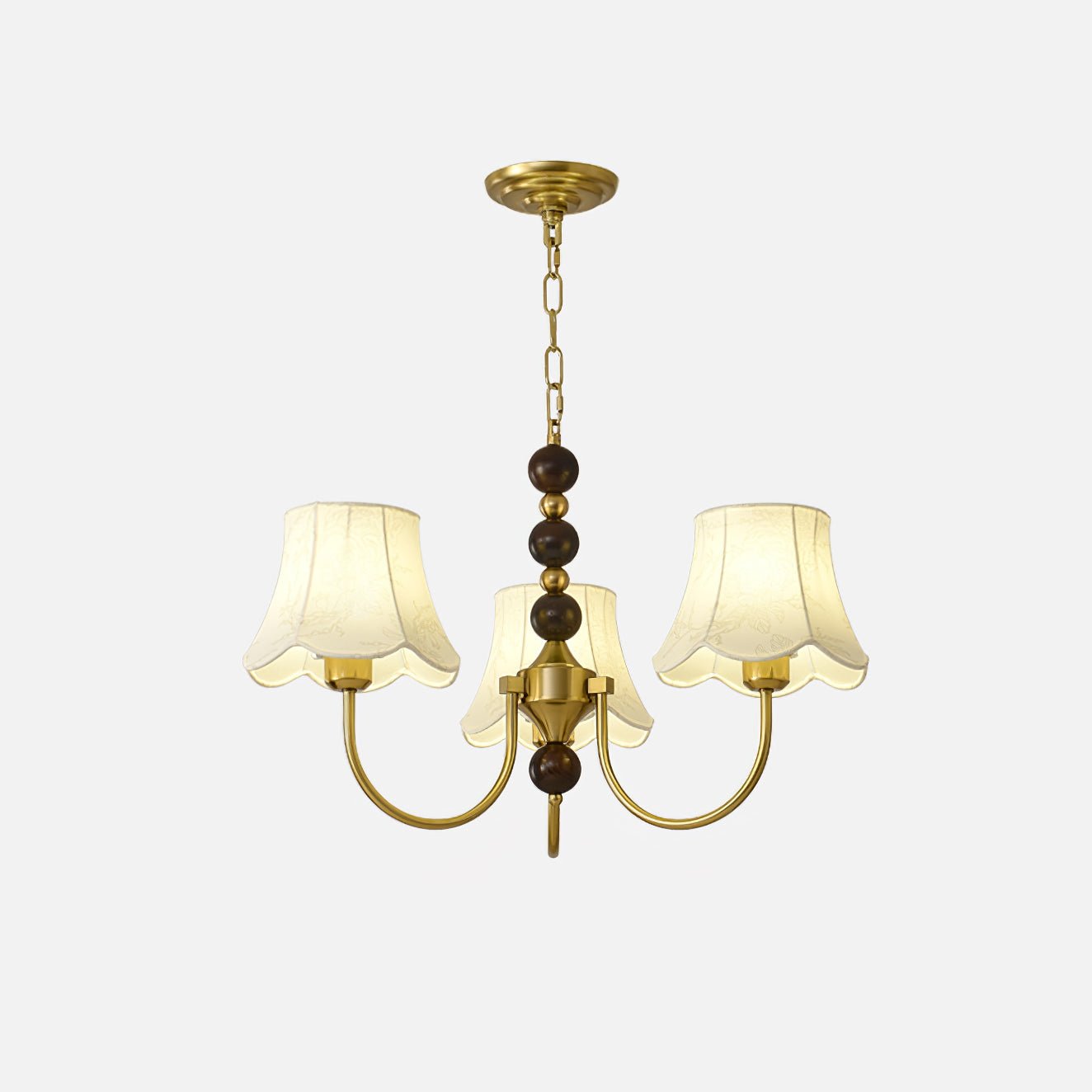 Orchid Lustre en tissu doré