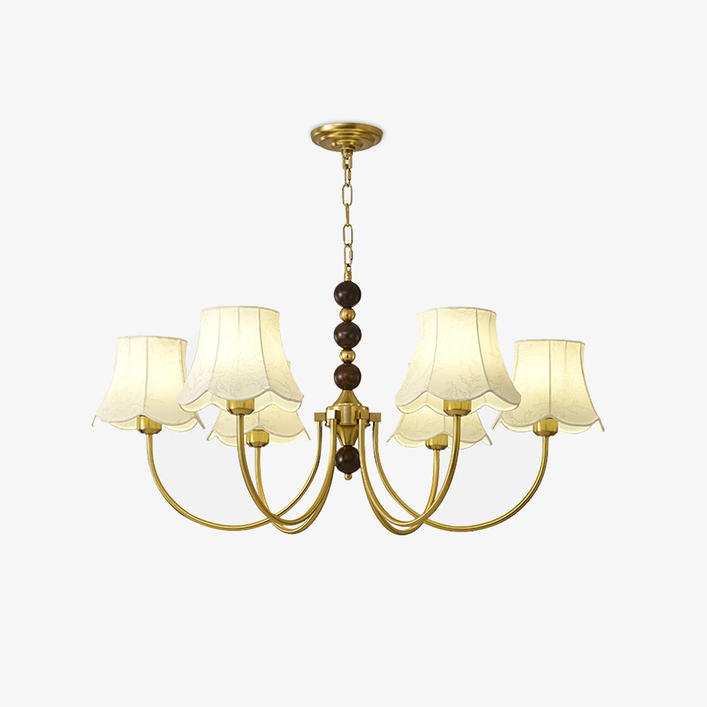 Orchid Lustre en tissu doré
