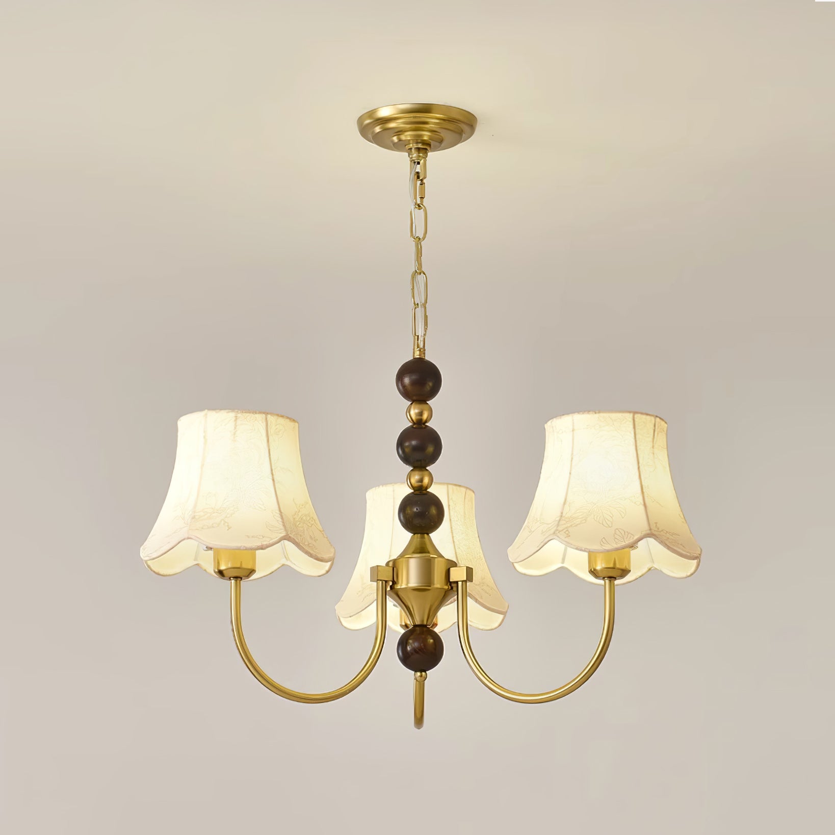 Orchid Lustre en tissu doré