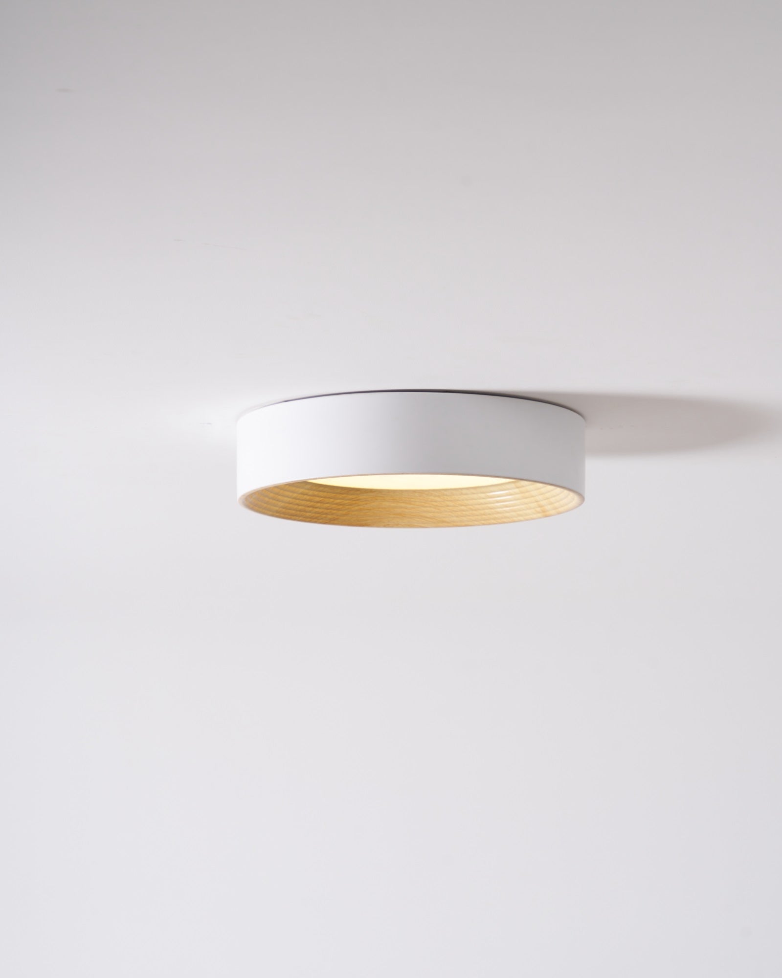 Solara Plafonnier Bois Anneau Minimaliste Réglable