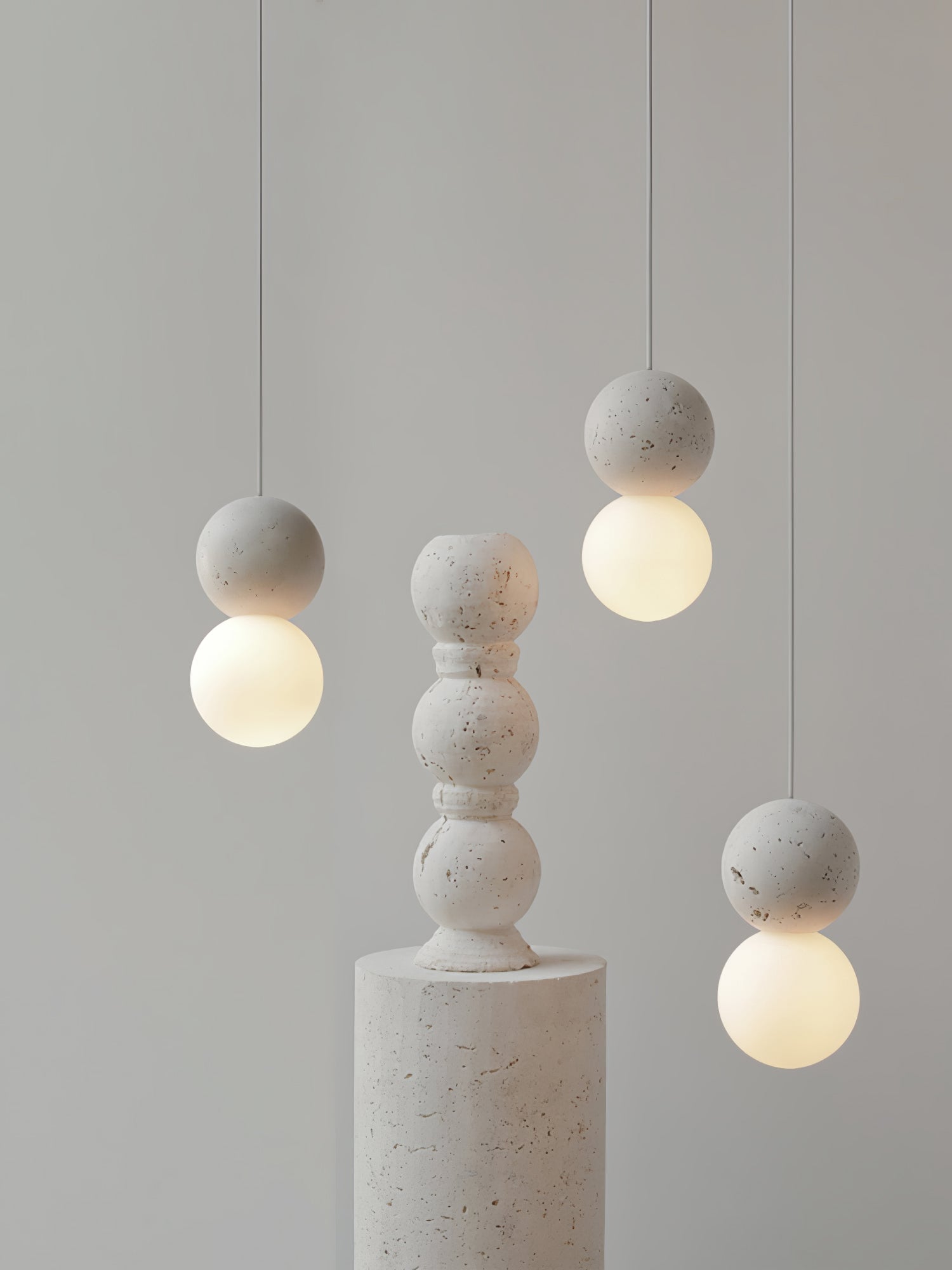 Solvicen Suspension Minimaliste en Ciment