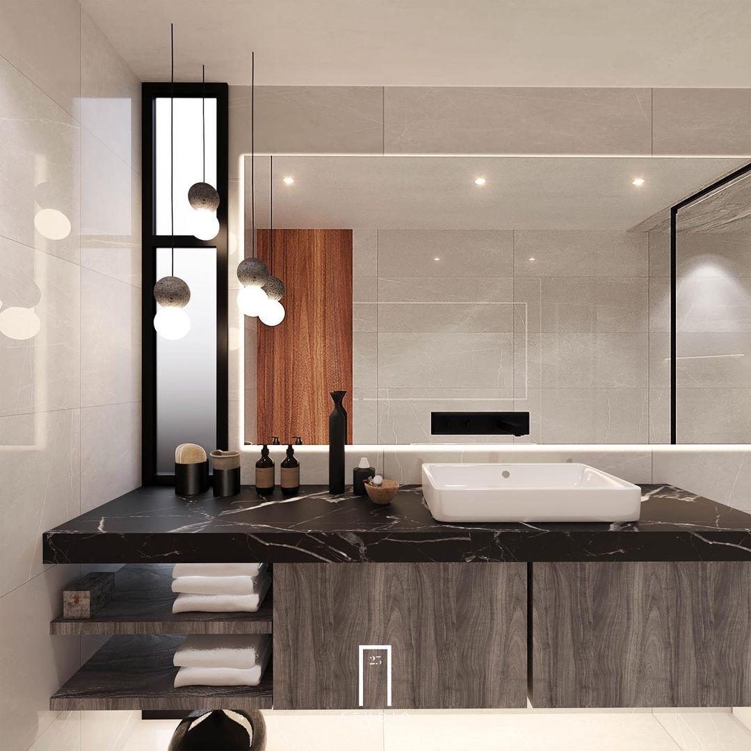 Solvicen Suspension Minimaliste en Ciment