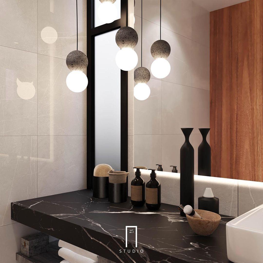 Solvicen Suspension Minimaliste en Ciment