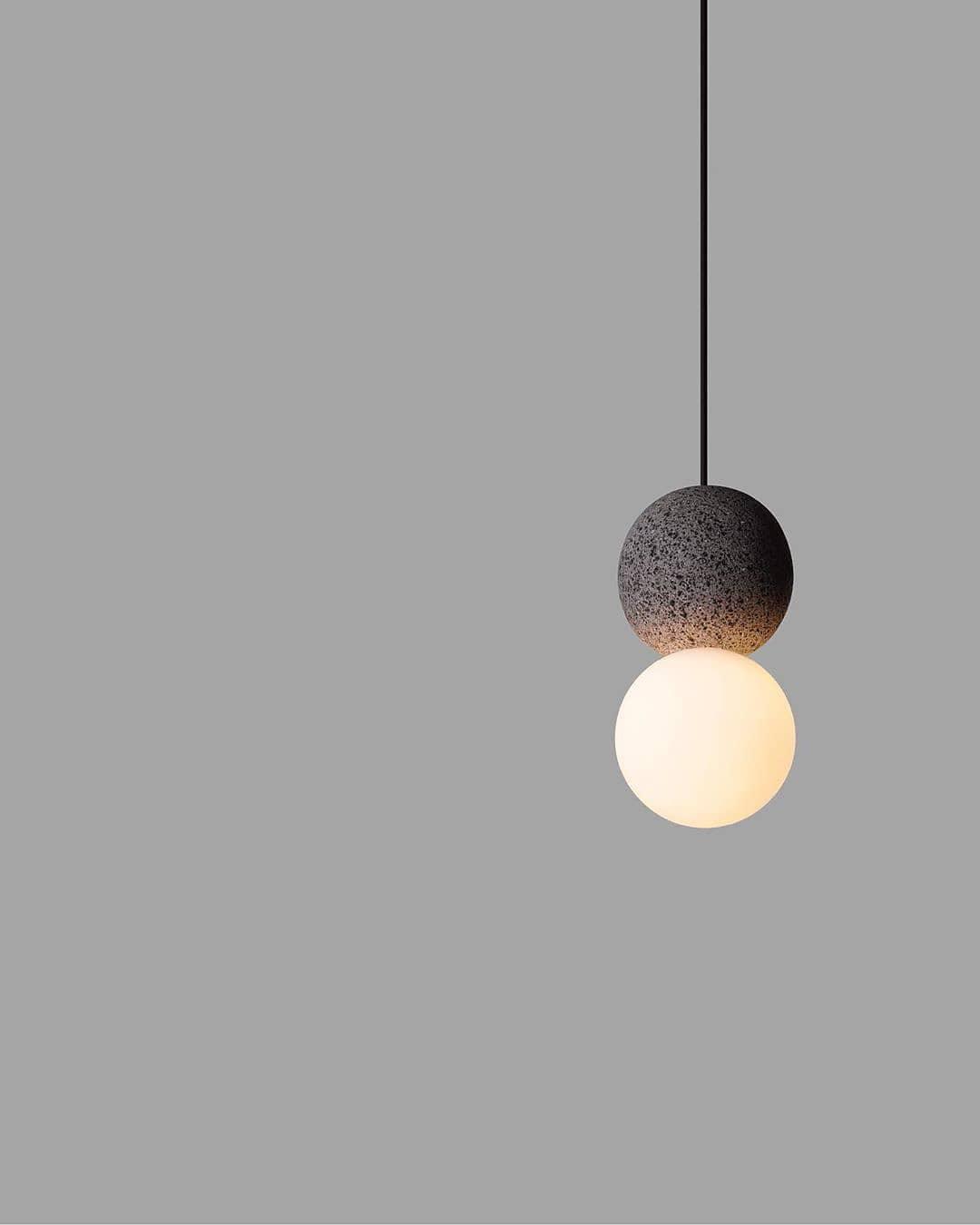 Solvicen Suspension Minimaliste en Ciment