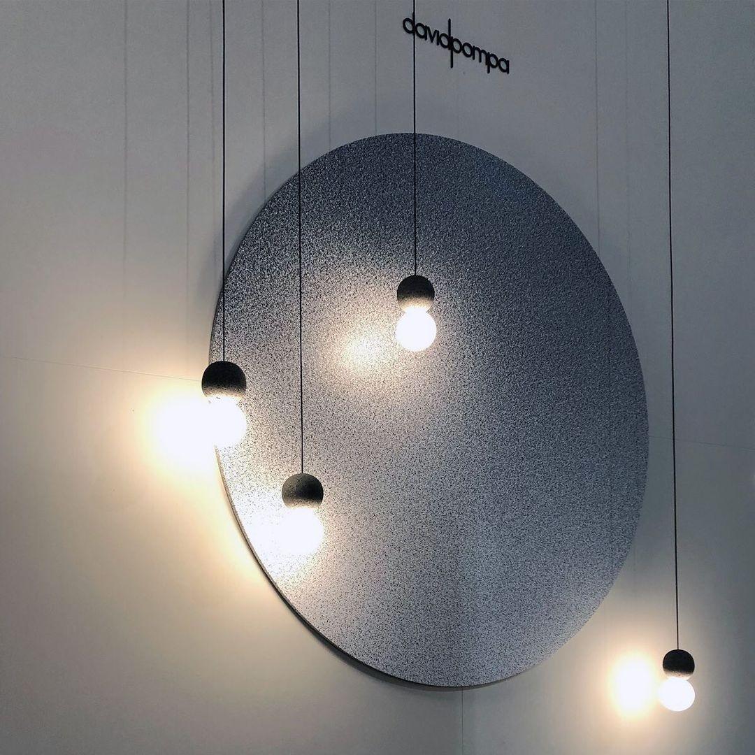 Solvicen Suspension Minimaliste en Ciment