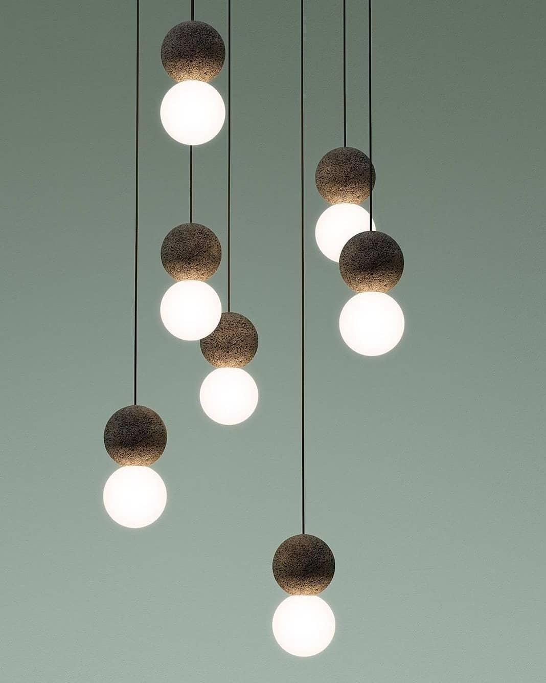 Solvicen Suspension Minimaliste en Ciment