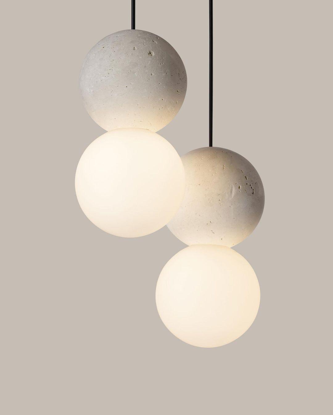 Solvicen Suspension Minimaliste en Ciment