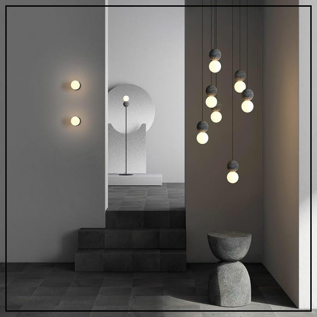 Gemma Suspension Moderne en Ciment