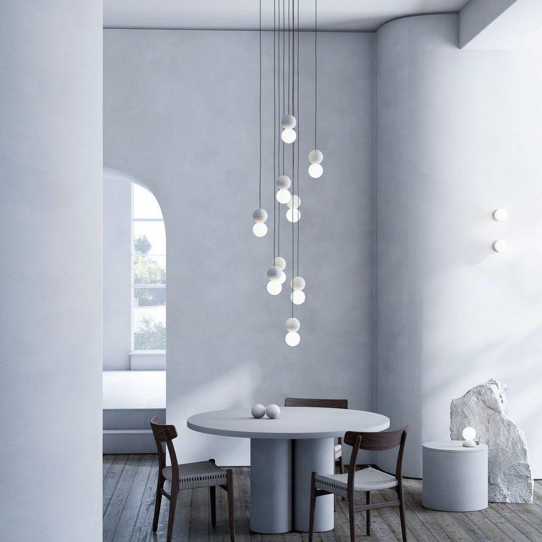 Gemma Suspension Moderne en Ciment