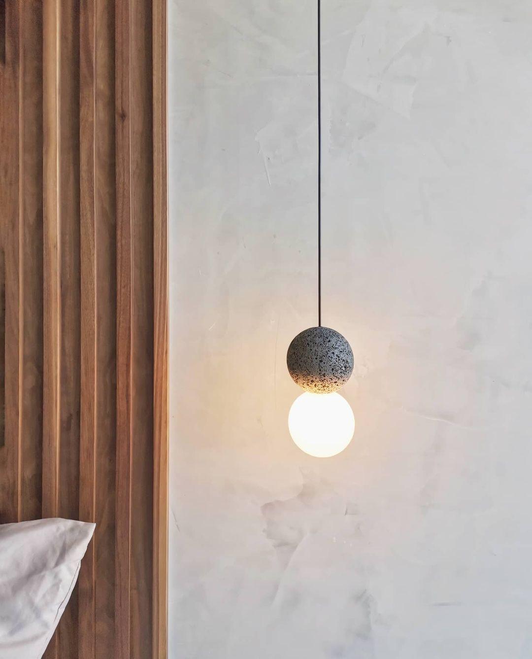 Gemma Suspension Moderne en Ciment