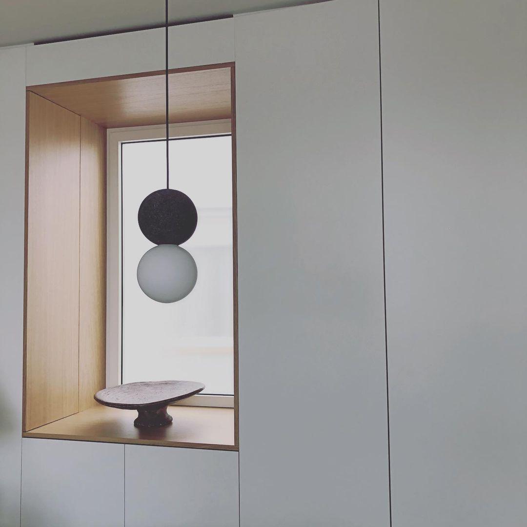 Solvicen Suspension Minimaliste en Ciment