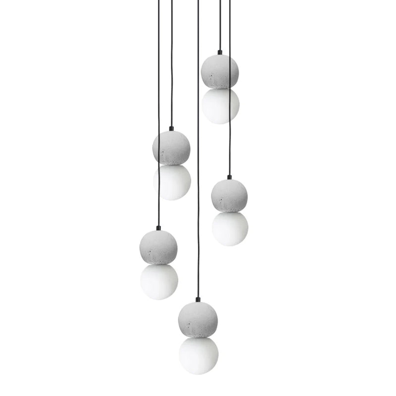 Solvicen Suspension Minimaliste en Ciment
