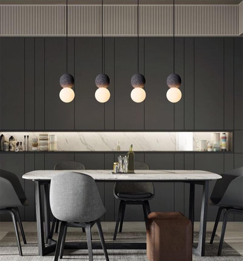 Gemma Suspension Moderne en Ciment