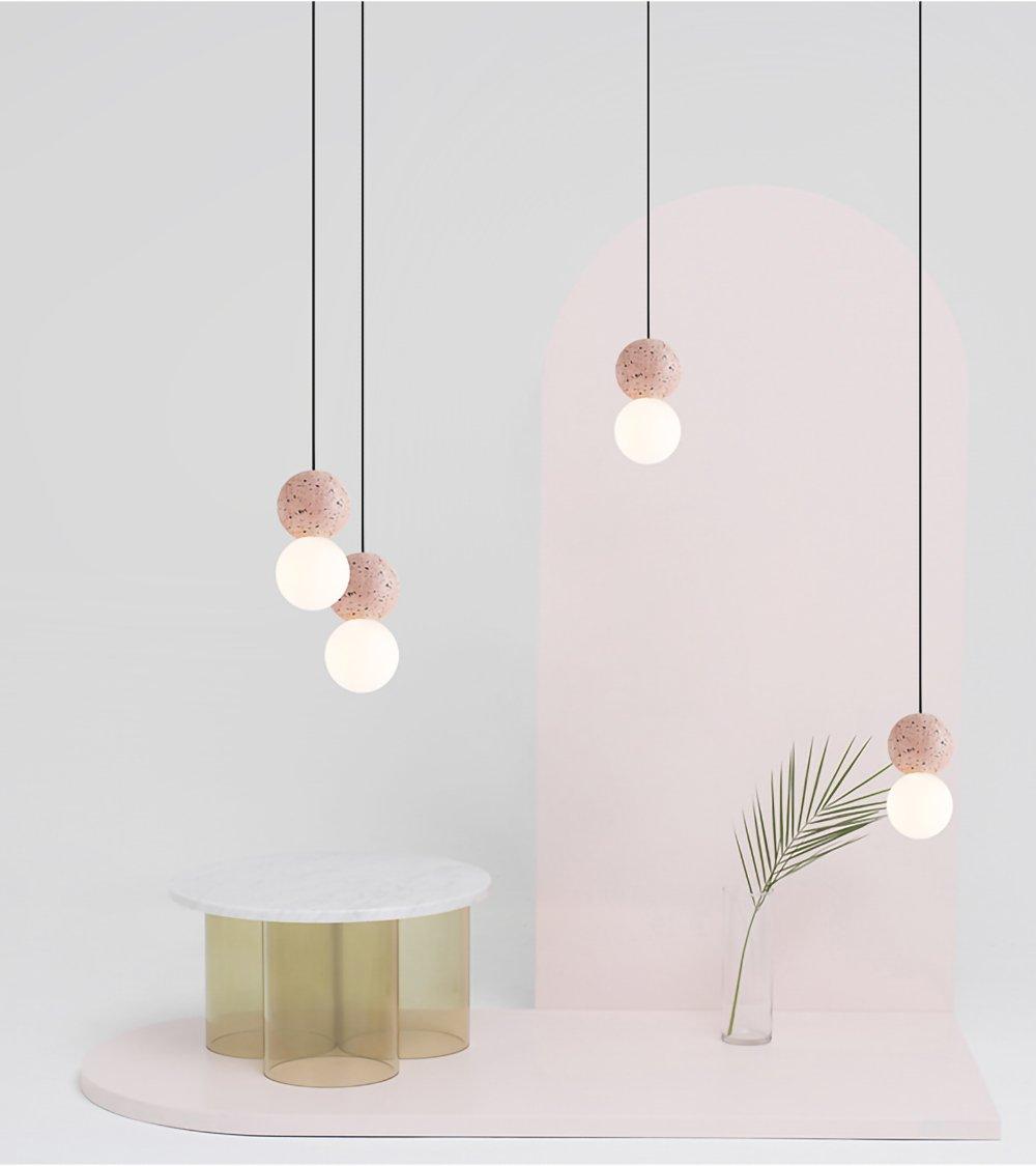 Gemma Suspension Moderne en Ciment