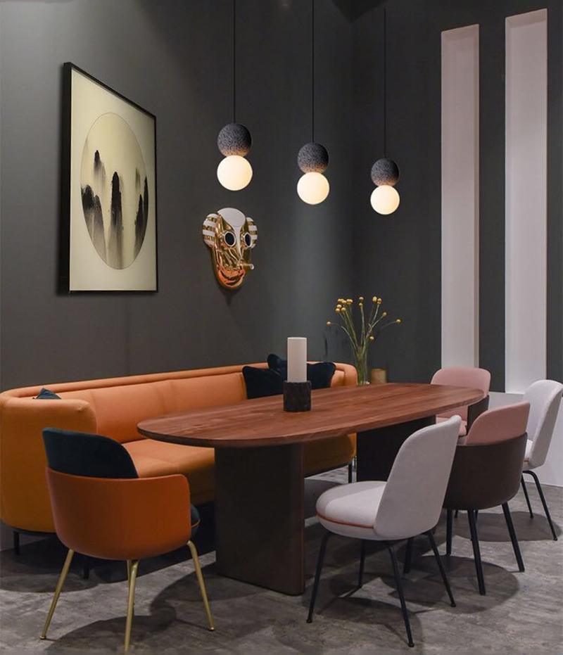 Solvicen Suspension Minimaliste en Ciment