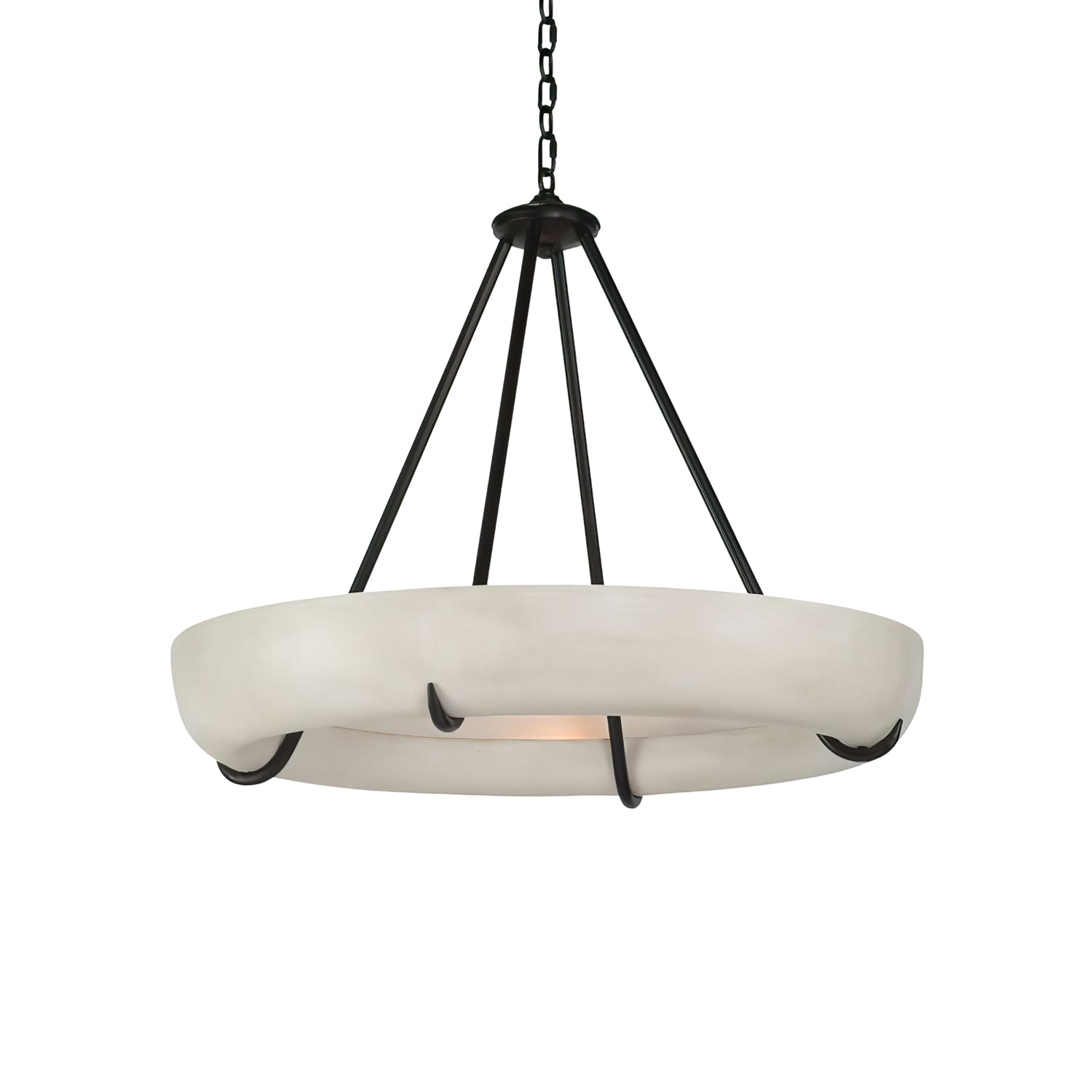 Daria Suspension Moderne en Albâtre