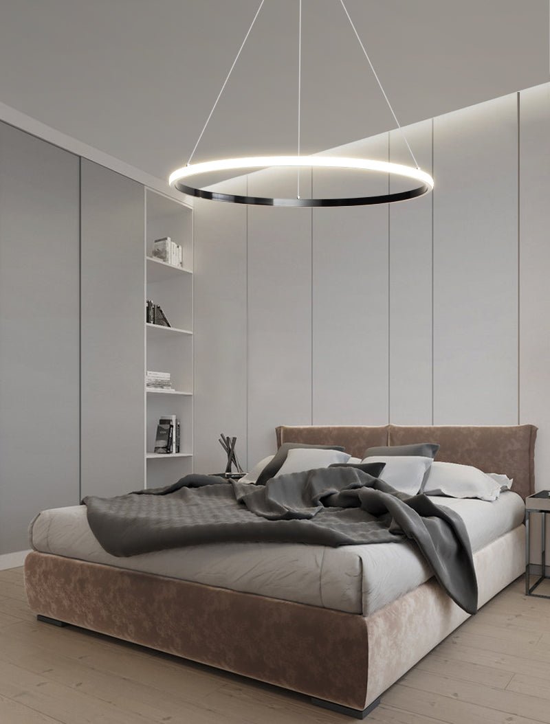 Arthaila Lustre Anneaux Modernes Minimalistes en Laiton