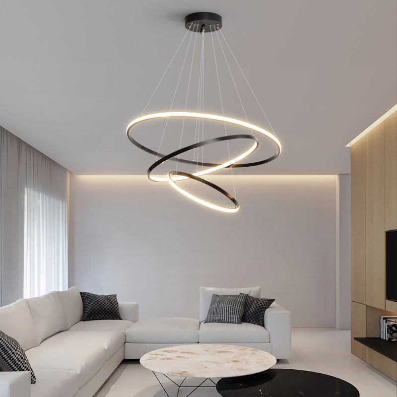 Arthaila Lustre Anneaux Modernes Minimalistes en Laiton