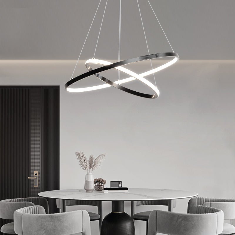 Arthaila Lustre Anneaux Modernes Minimalistes en Laiton