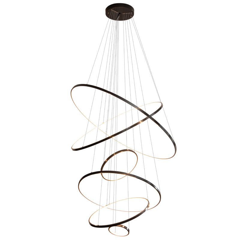Arthaila Lustre Anneaux Modernes Minimalistes en Laiton