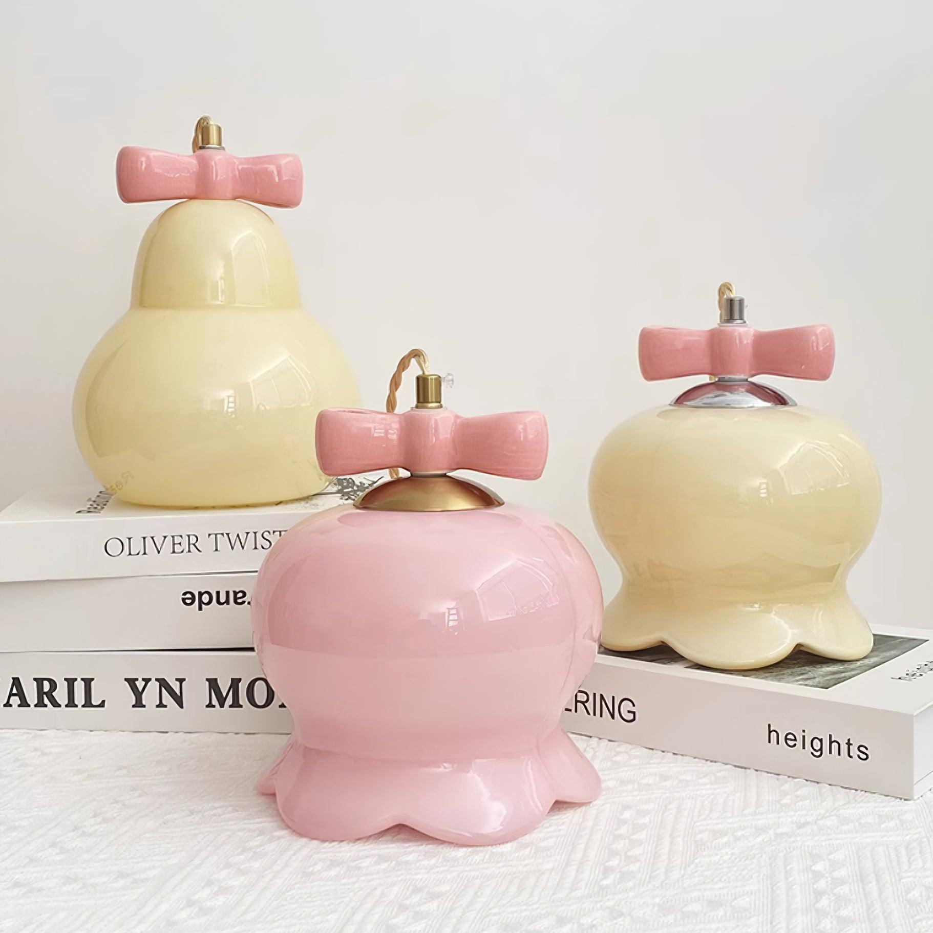 Orto Suspension Cloches de Fleurs avec Nœud