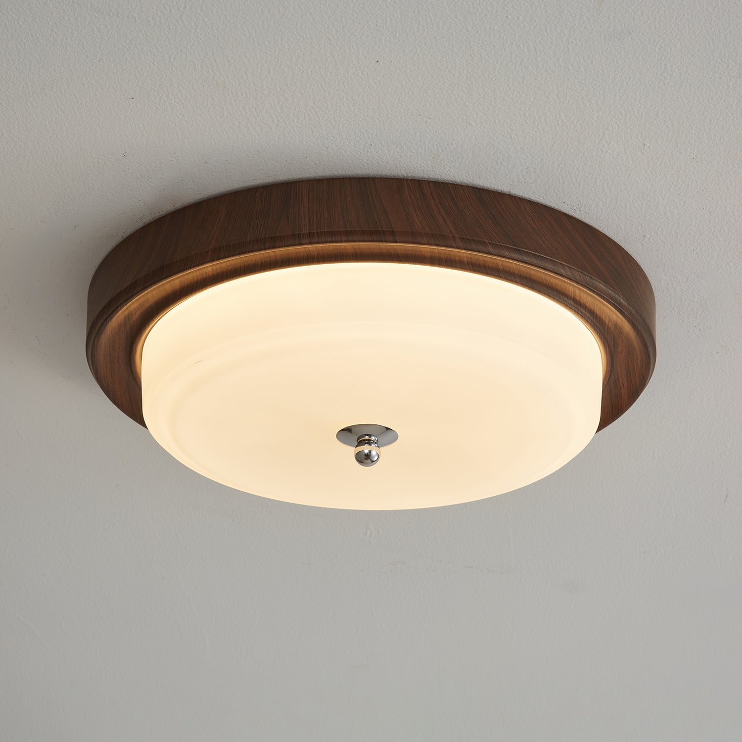 Nyshair Plafonnier en Verre Minimaliste Moderne