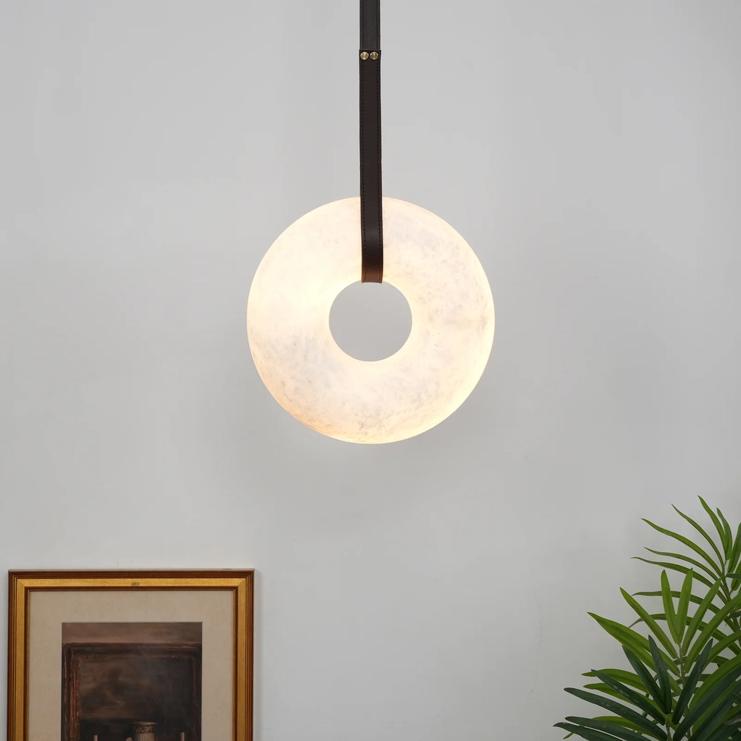 Aurtala Suspension Albâtre Art Nordique Premium