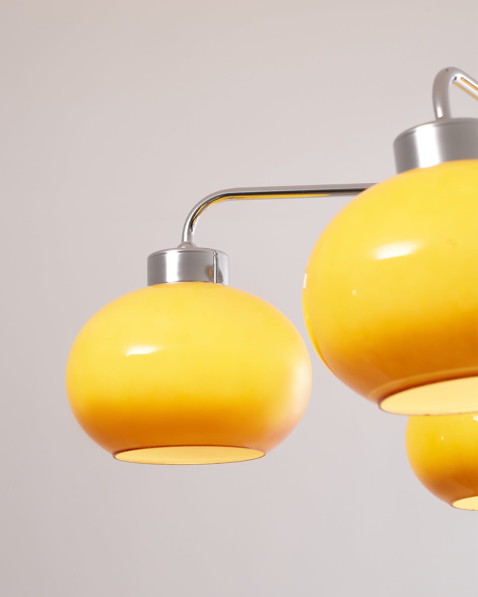 Lustra Lustre Géométrique en Verre