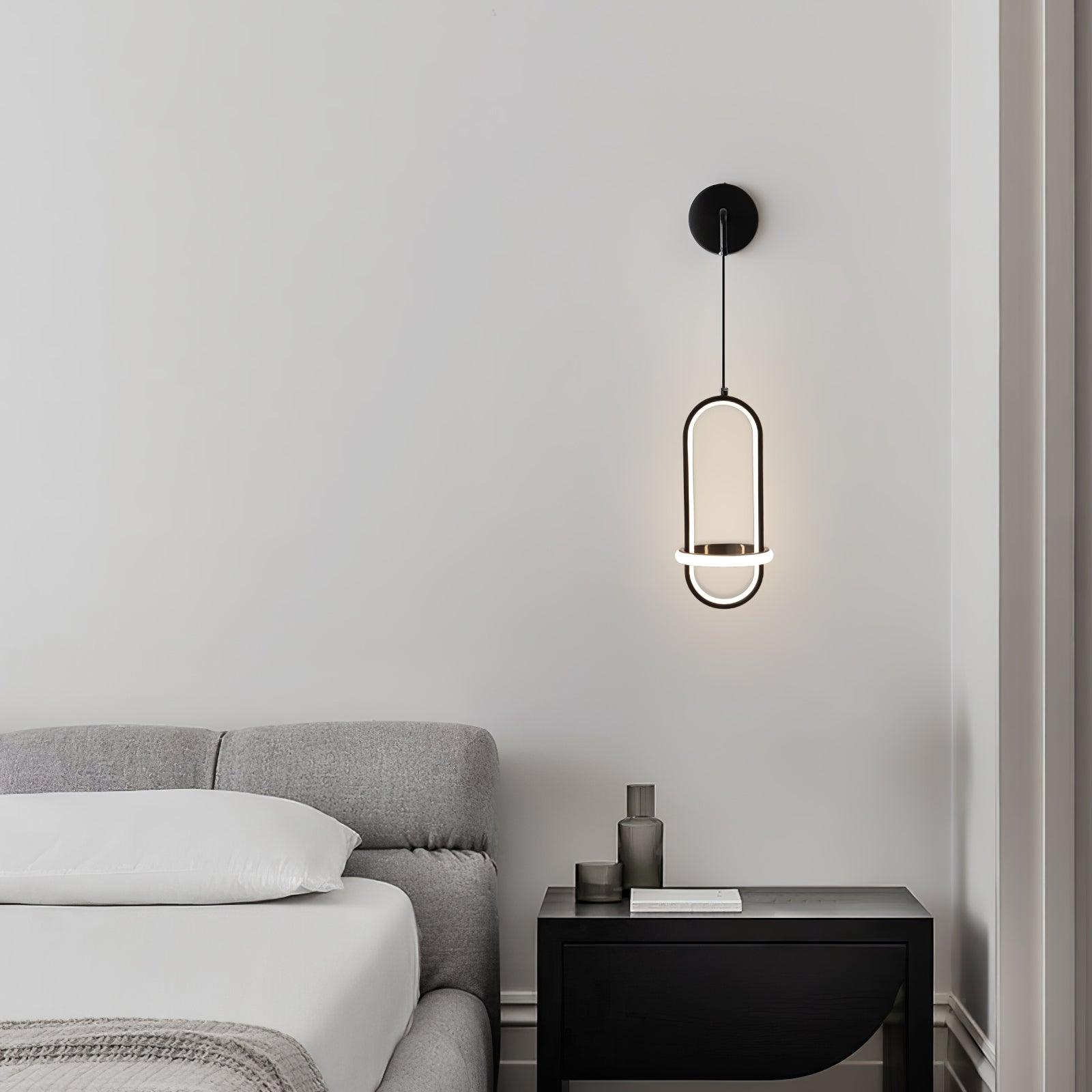 Vivianne Lampe Murale Ovale Moderne Minimaliste