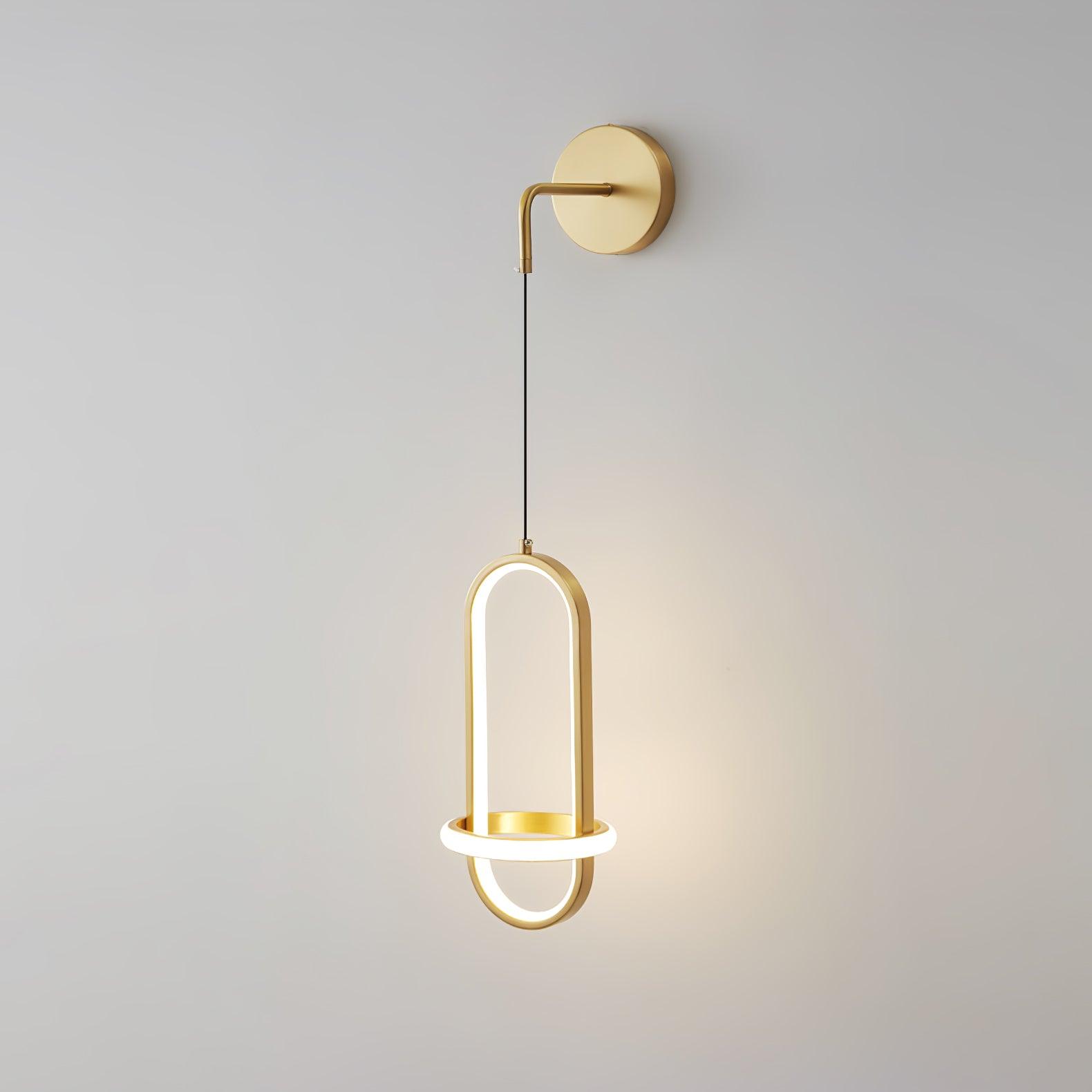 Vivianne Lampe Murale Ovale Moderne Minimaliste
