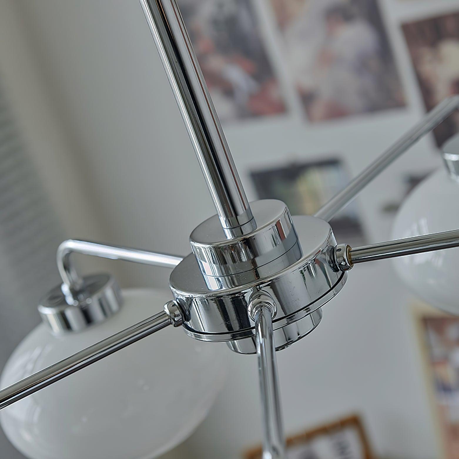 Lustra Lustre Géométrique en Verre